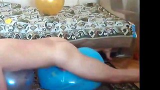 Popping Fun with my Twink Balloon Buddy