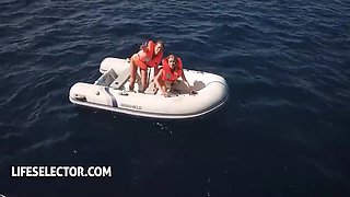 Boat Slut Alexa Flexy Does The Splits On Your Cock In Anal Sex