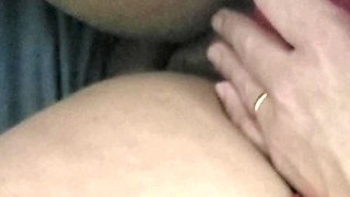 Cuckold Wife Playing with Condom off