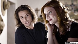 PURE TABOO Twisted Minded Boy Brings Home Girfriend To His Grieving Step Dad - Tommy Pistol And Lacy Lennon