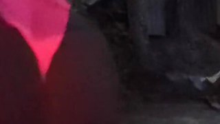 Outdoors Dancing Shaking My Booty Rubbing Fingering My Pussy