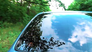 Public outdoor sex,at the road.I cum on her panty