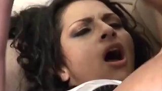 Victoria Lan very hot latina maid fuck with her black boss: Blowjob, Cowgirl  Missonary Porn