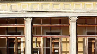 Big Tits MILF Stepmom Helps Stepson Cum While Giving Him Mind Blowing Handjob with Oil While Showing Him Her Huge Boobs