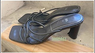 Cum Neighbor Sexy Black High Sandals