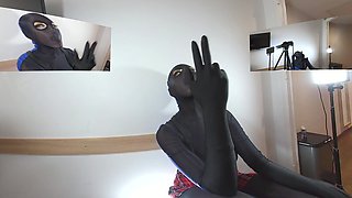 Nora Fox First Anal Zentai 180 3D VR