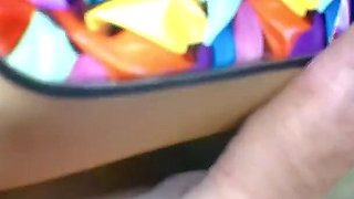 My Nylon Feet Juice Every Squirt Horny Cock!