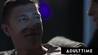 Brilliant Aiden and Charlotte's pussy licking action