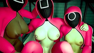 The extra secret game in squid games involves fucking