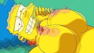 Hottest Moms Marge & Lois Wild Futanari Blowjob Cum Compilation - Uncensored 3D Hentai