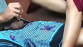 Fucking My Stepson with His Good Cock in My Creamy Pussy - Porn in Spanish.