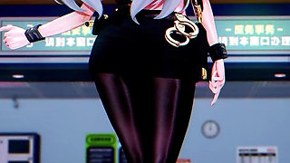 [mmd] Yi Xuan - Game "zenless Zone Zero" Dance Clip Dress up Police Uniform Bunny Girl Erotic Cheongsam Ol Secretary Uniform