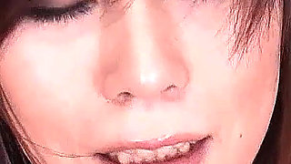 Skinny Japan teen fingered to orgasm at swinger party