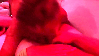 Melody Sucks Daddy Kyles' Big White cock