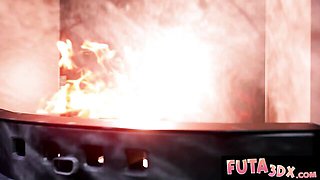 Futa3DX featuring fancy bit's cowgirl smut