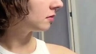 Close up BJ cumshot