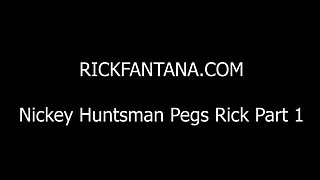 Rough blonde strapon femdom babes pegging guy