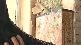 German femdome - Slave blowjob