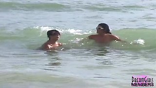 Amateur Lesbian Beach Sex - Public Nudity & Risky Outdoor Fetish in Florida Today