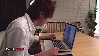Shiona Suzumori Gives Spunky Chinese Fellatio Sans Juggling Her Cock-squeezing Breasts