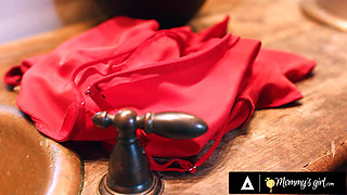 MOMMY'S GIRL - Ana Foxxx STRAP-ON Assfucks MILF Cory Chase While She's Stuffing Her Pussy With Dildo