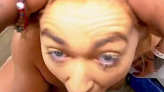 Callie Black Takes a Huge Facial From Her Sisters Boyfriend