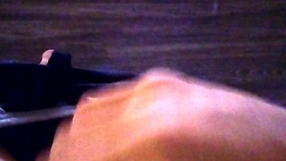 Solo masturbation and gay climax