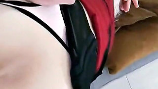 I Jerk Him off with My Feet, He Fucks My Pussy and My Ass and Cums on My Feet