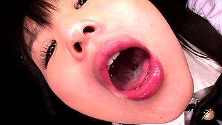 Japanese teen blowjob and hard fuck uncensored