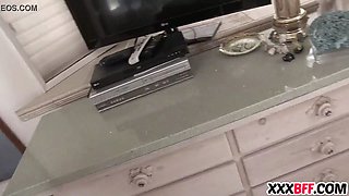 Lesbian cougar penalizing young