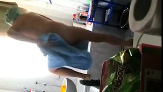 Stepmom in very intimate voyeur scenes