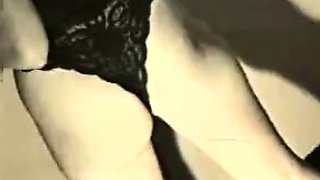 Amateur blonde fucking in stockings on video