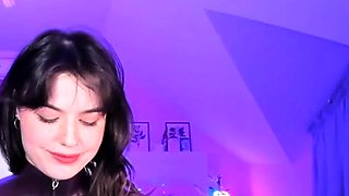 Latex slim super hot teen BDSM toys playing