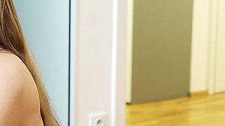 Russian Babe Ruby Shades Interracial Blowjob