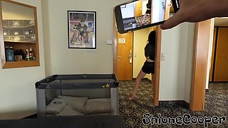 Aqua Pola Make Video Shione Cooper Masturbate in Hotel