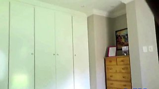 Skinny Ebony Babe Loves Interracial Anal