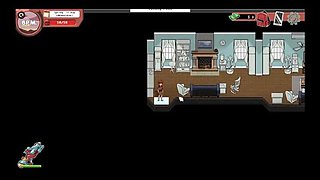 Taboo Hentai Game - Step Sister First Time Handjob - Spooky Milk Life Ep.14