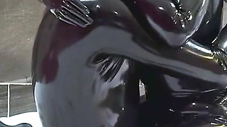 Double Dildo Fun, Part 2 - Alex Latex