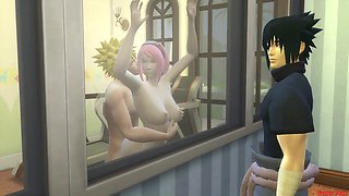 Naruto x sasuke, hinata x kageyama, japan hot drama