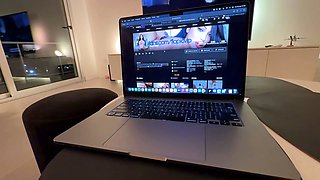 Perfect girl who was shy at first in the elevator but once