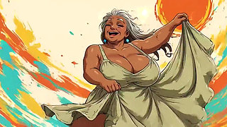 Big Boob Grans Dancing Animation