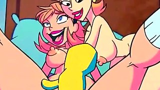 Anime lesbians famous toons