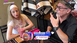 Dirty Old Grandpa and teen girl