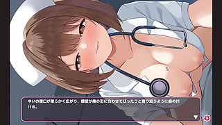 Hentai Game - Naughty Nurse Riding the Dick - Sakusei Shinsatsu