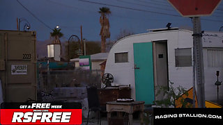 RAGING STALLION - Big Hairy Dick Step-Guncle Gets Face-Fucked & Bred By Brody Baytes