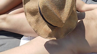 caught masturbating on a nudist beach