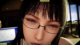 Final Fantasy 15 FF15 - Gentiana Remix Color WM (No Sound) By InitialA  Animation 3D Hentai