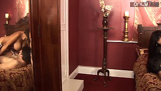 Jasmine Black gets her ass licked and fingered in sexy lingerie