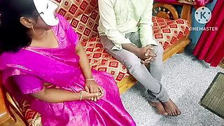 Desi Mother in Law Sacrifice Fuck with Son in Law - Loud Moaning Tamil Blowjob & Cumshot