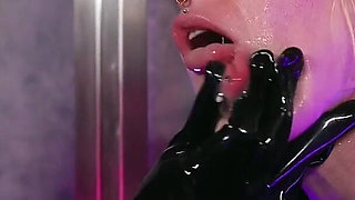 Rosa Rosebud Is Caged, Chained, Gagged & Throatfucked #1